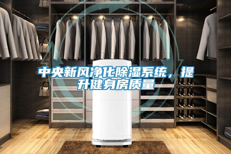 中央新風凈化除濕系統,提升健身房質量
