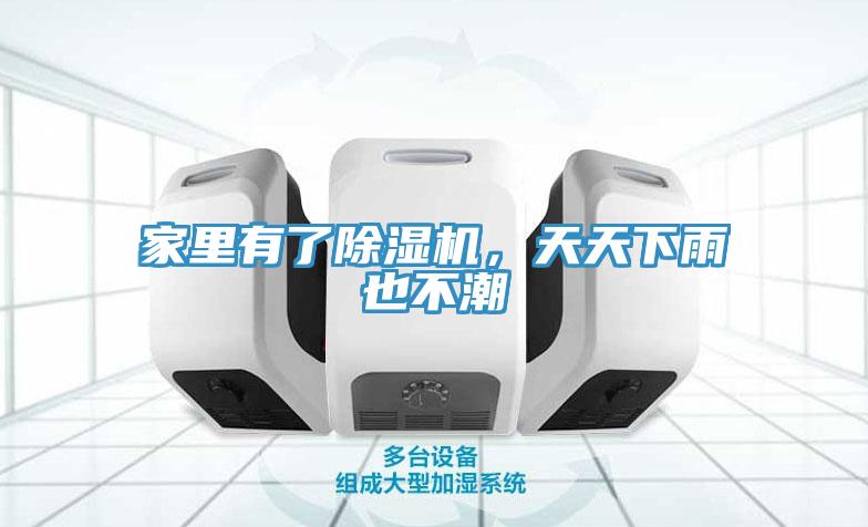 家里有了除濕機,天天下雨也不潮