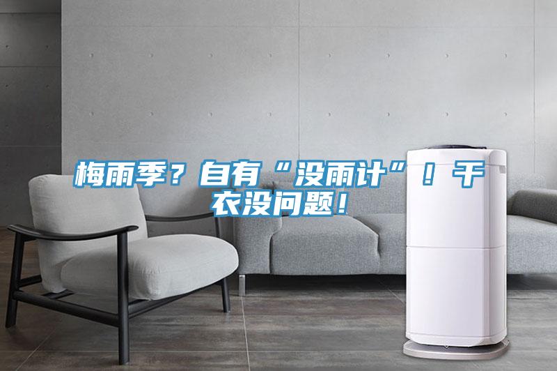 梅雨季？自有“沒雨計(jì)”！干衣沒問題！