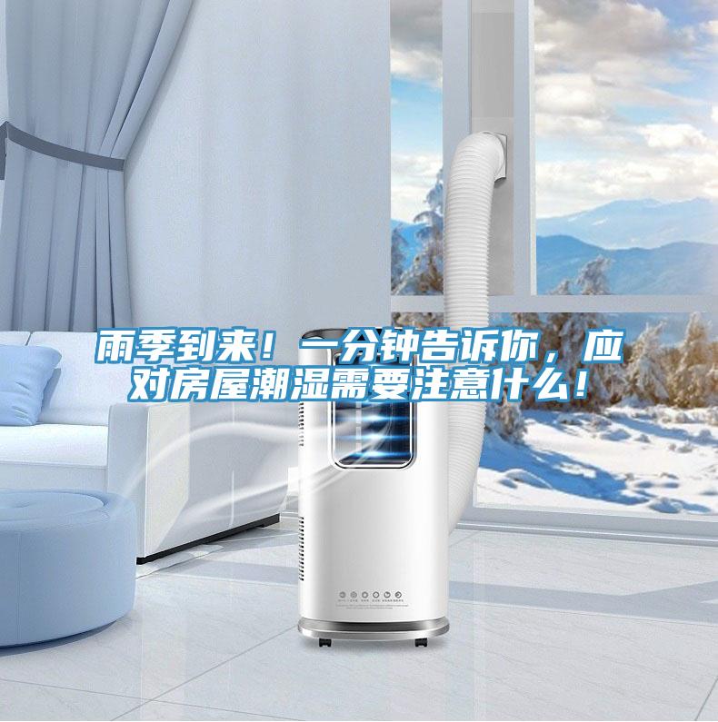 雨季到來!一分鐘告訴你,應對房屋潮濕需要注意什么!