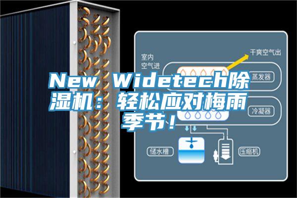 New Widetech除濕機：輕松應對梅雨季節！