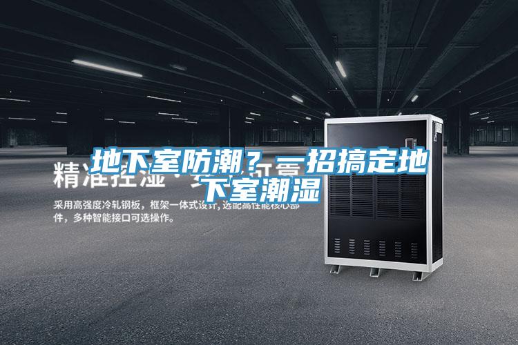 地下室防潮？一招搞定地下室潮濕