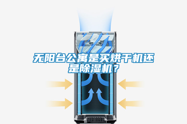 無陽臺公寓是買烘干機還是除濕機？