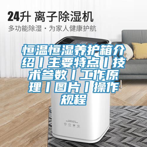恒溫恒濕養(yǎng)護(hù)箱介紹丨主要特點丨技術(shù)參數(shù)丨工作原理丨圖片丨操作規(guī)程
