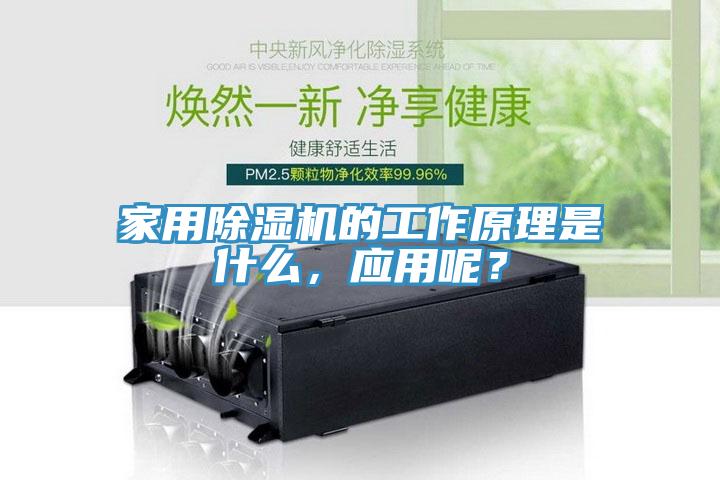 家用除濕機的工作原理是什么,應用呢?