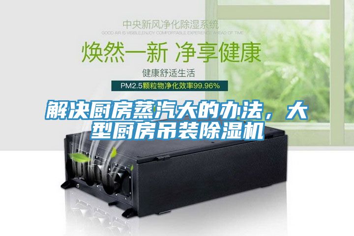 解決廚房蒸汽大的辦法，大型廚房吊裝除濕機