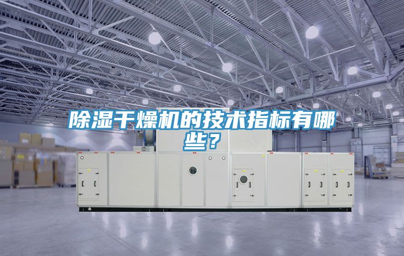 除濕干燥機(jī)的技術(shù)指標(biāo)有哪些?