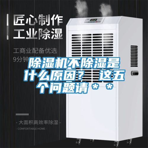 除濕機不除濕是什么原因? 這五個問題請**