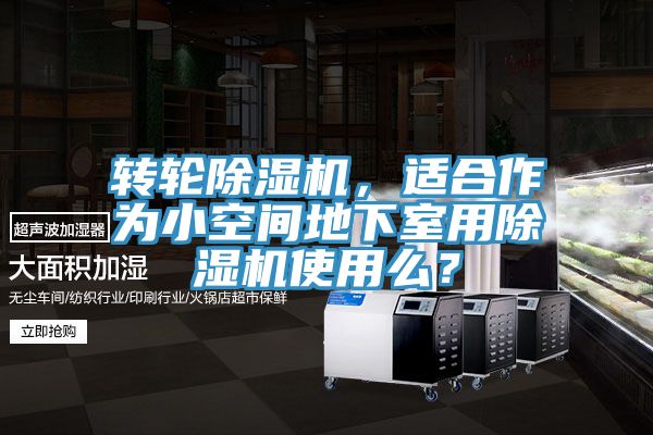 轉(zhuǎn)輪除濕機，適合作為小空間地下室用除濕機使用么？