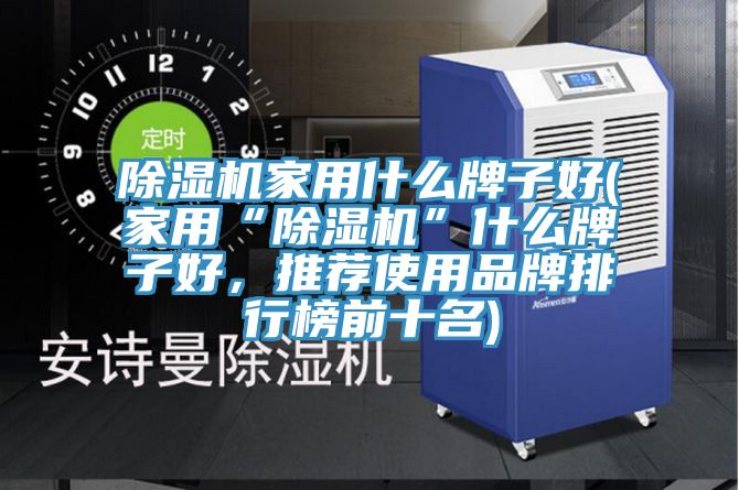 除濕機家用什么牌子好(家用“除濕機”什么牌子好，推薦使用品牌排行榜前十名)