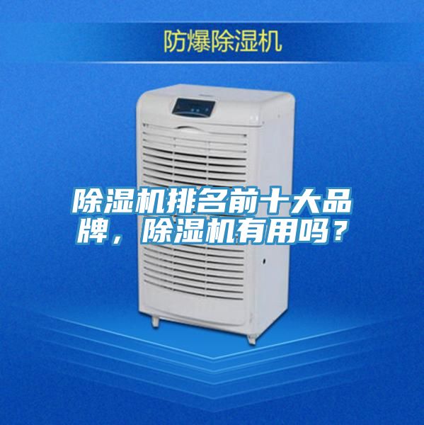 除濕機排名前十大品牌,除濕機有用嗎?