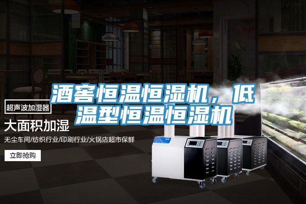 酒窖恒溫恒濕機,低溫型恒溫恒濕機